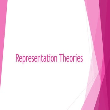Representation theories
