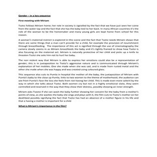 Representation in a key sequence in...