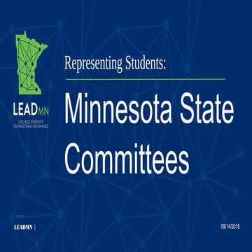 Representing students: Minnesota State committees
