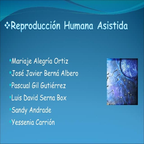 Reproducción asistida