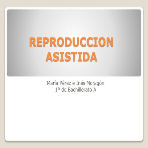 Reproduccion asistida