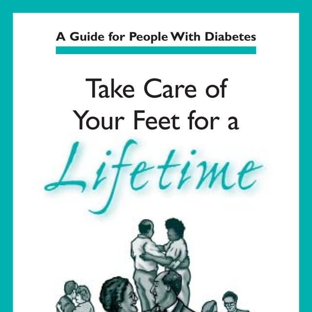 Take care of your feet for a lifetime