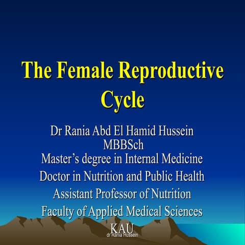 reproductive cycle human Anatomy menstr.