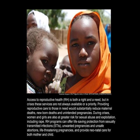 Reproductive health and family planning photo essay | PPTX