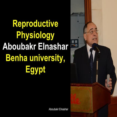 Reproductive physiology 