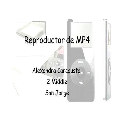 Historia de un mp4 | DOCX