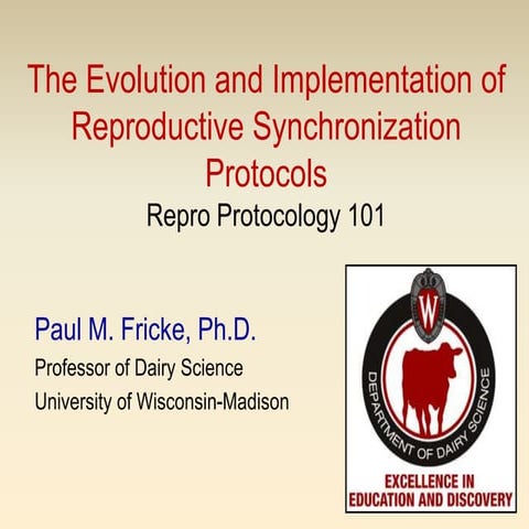 Repro protocology 101 | PPTX