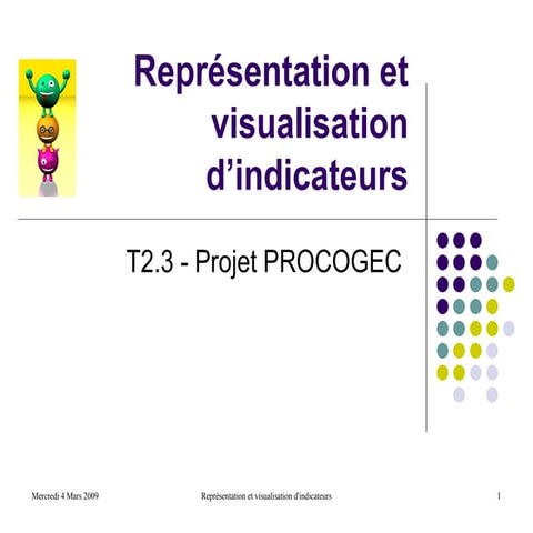 RepréSentation Et Visualisation D’Indicateurs