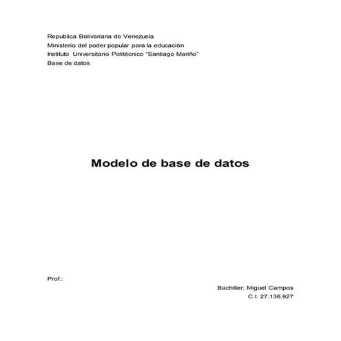 Republica bolivariana de venezuela