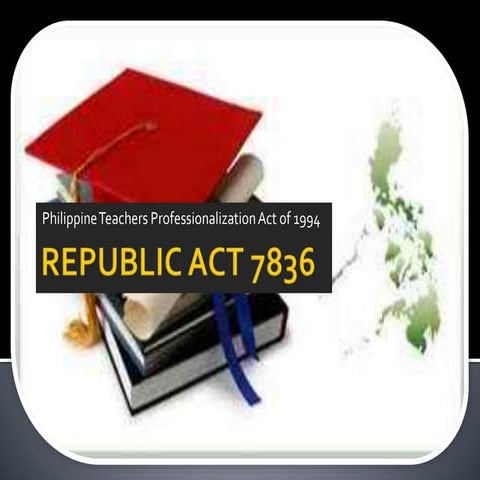 Republic act 7836