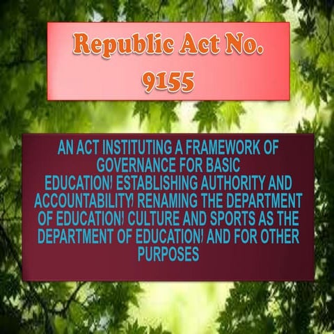 Republic Act 9155