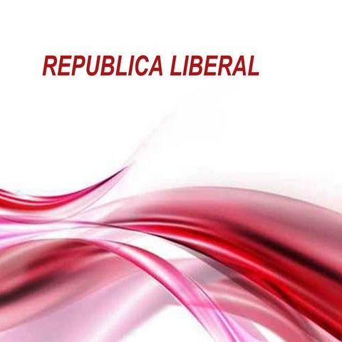 Republica liberal Colombia