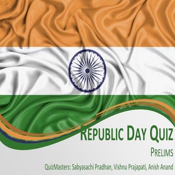 Republic day quiz prelims