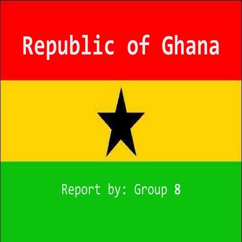 Republic of Ghana Development Analysis