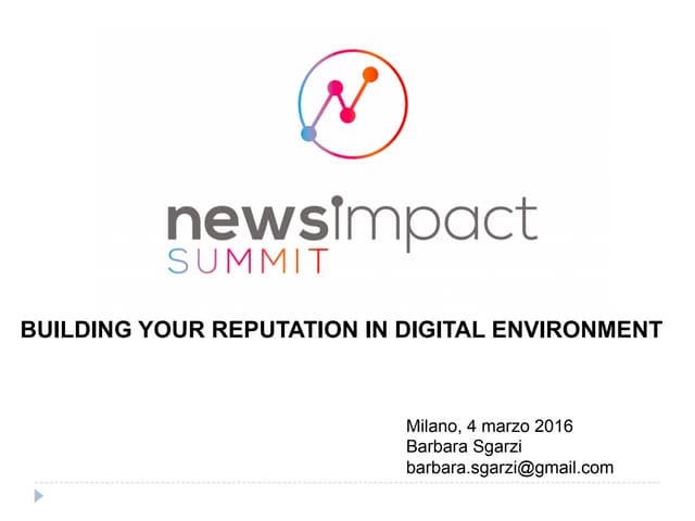 #NISMIL News Impact Milan: Online r...