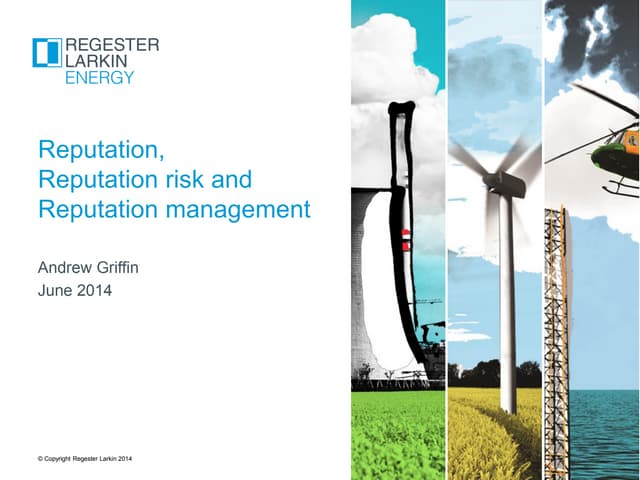 Reputation in Oil Gas and Mining 2014: Reputation, reputation risk and reputa...