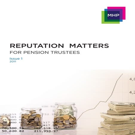 Reputation Matters: A newsletter for pension trustees