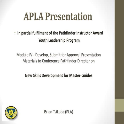 Basic Staff Training - Pathfinder history _Pastors Group 16022024.pdf
