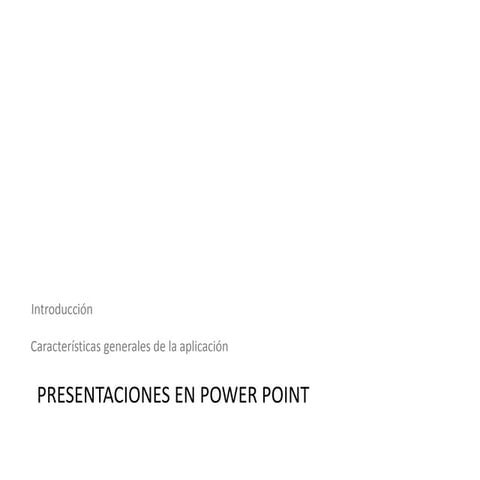 Requerimientos en PowerPoint