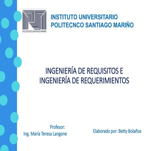Requerimientos