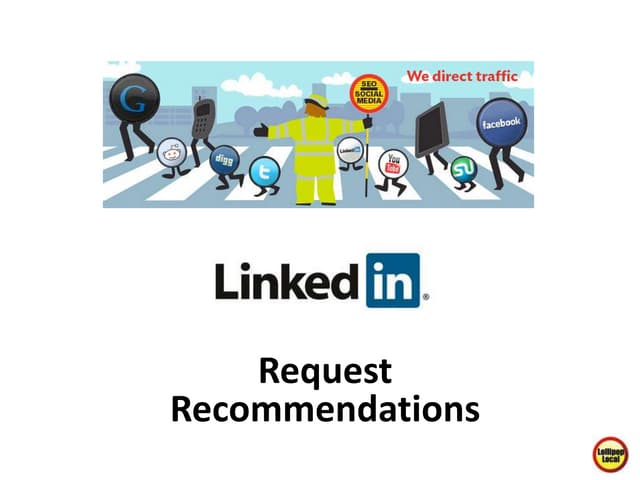 Request recommendations on LinkedIn