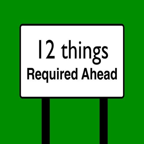 Required Ahead