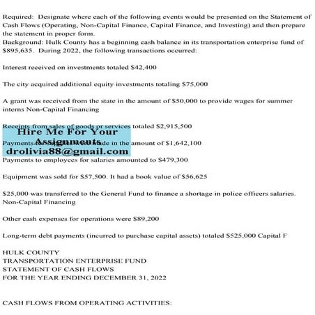 Required  Designate where each of the following events would be pre.pdf