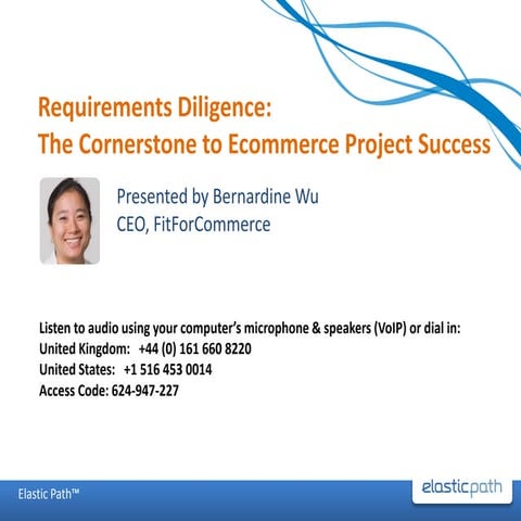 Requirements Diligence: The Cornerstone to Ecommerce Project Success