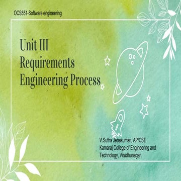 Requirements engineering
