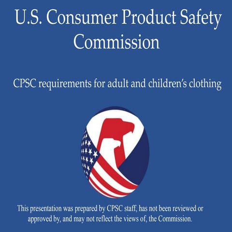 PROFECO Pro-Consumer Week: Requirements for Adult and Children's ...
