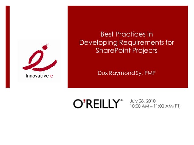 Being agile with SharePoint