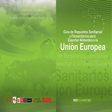 Requisitos para exportar a la union europea