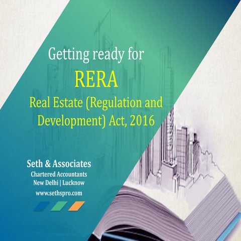 Real Estate (Regulation & Development) Act, 2016