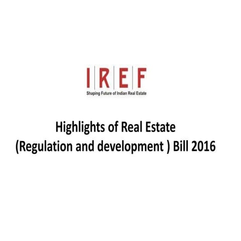 Maha rera overview | PDF