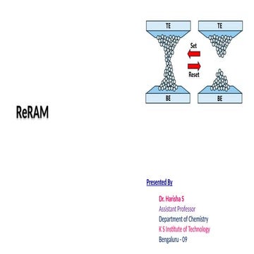 Resistive ram for engineering students . | PPTX