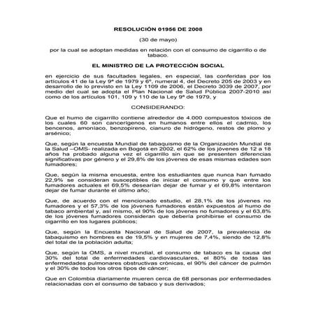 Resolución 1956 de 2008