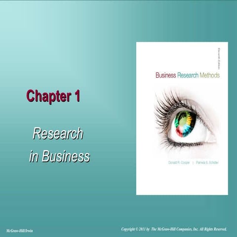 Res351+chapter+1 | PPT