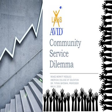 AVID Community Service Dilemma | PDF