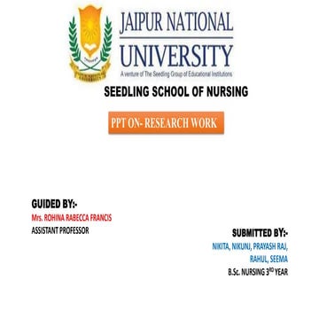 B.Sc. Nursing Research Topics 3rd year.pptx