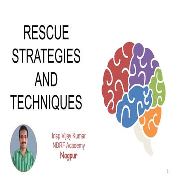 Rescue strategy and technique PPT