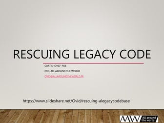 Rescuing a-legacy-codebase