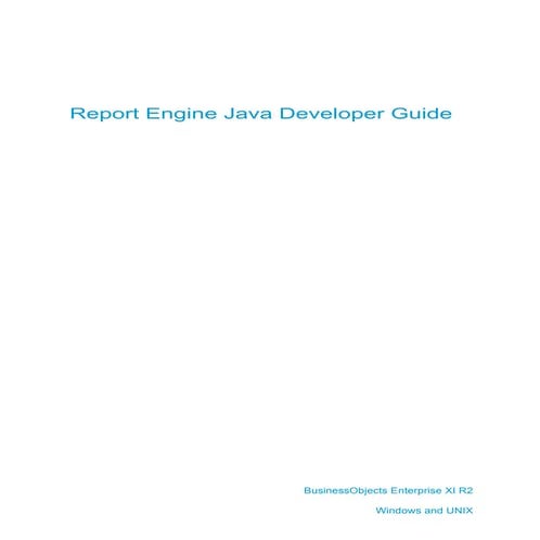 Resdk java custo_webi_dg