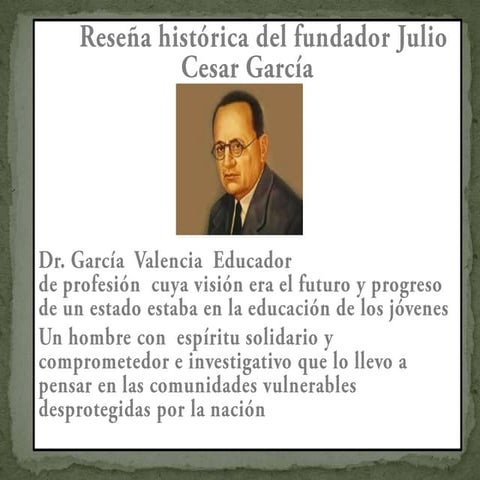 Reseña dr julio cesar garcia