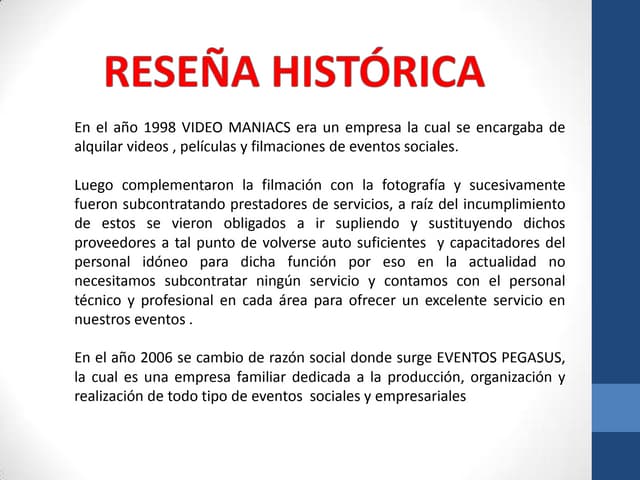 Reseña historica | PPT