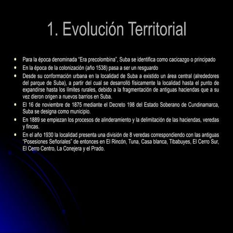 ReseñA Historica Suba