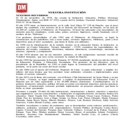 Reseña histórica DMS