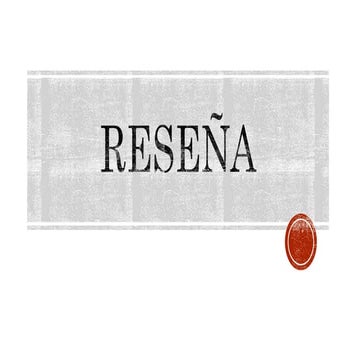 LA RESEÑA DESCRIPTIVA Y CRITICA .pdf