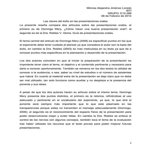 Reseña para imprimir | DOCX