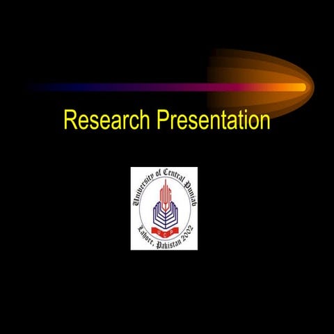Research Article, By Saloni and Ramesh