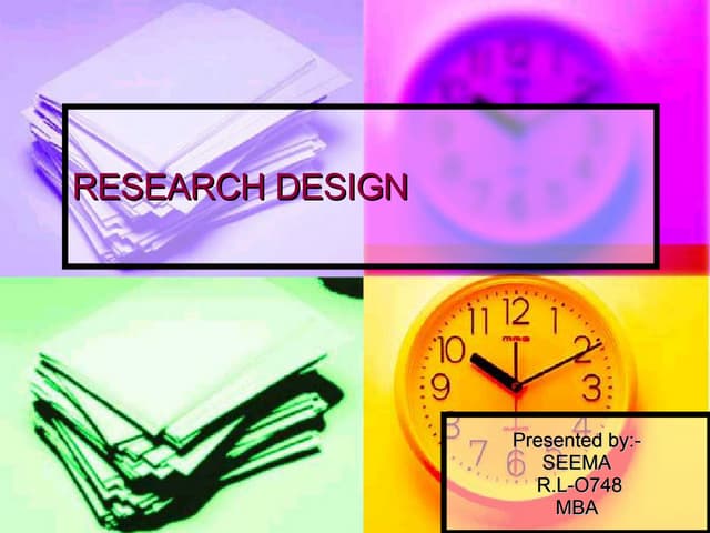 Research Design
